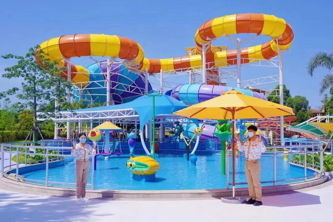 Off-season maintenance of water parks