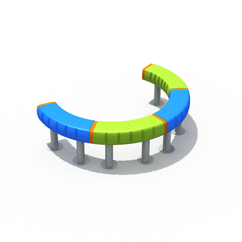 S-shaped single-log bridge