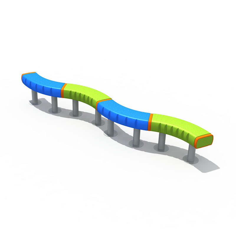 S-shaped single-log bridge