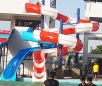 Off-season maintenance of water parks