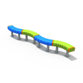S-shaped single-log bridge